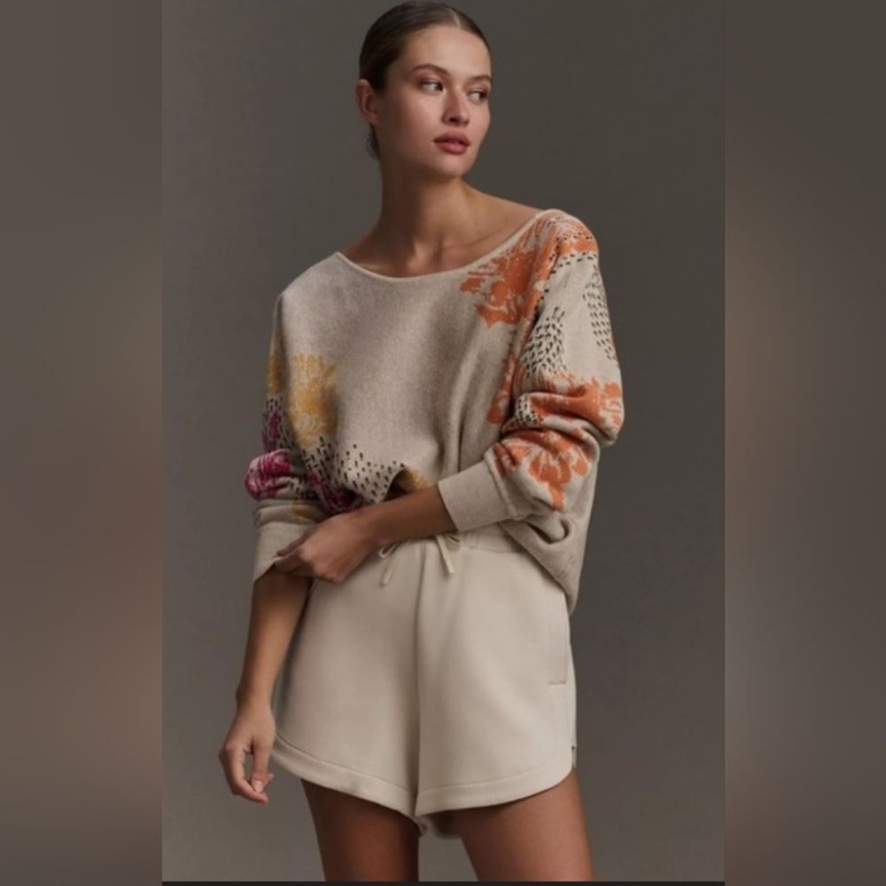 Daily Practice Sweater S Athleisure Feminine Lounge Cozy Chill Neutral Earthy